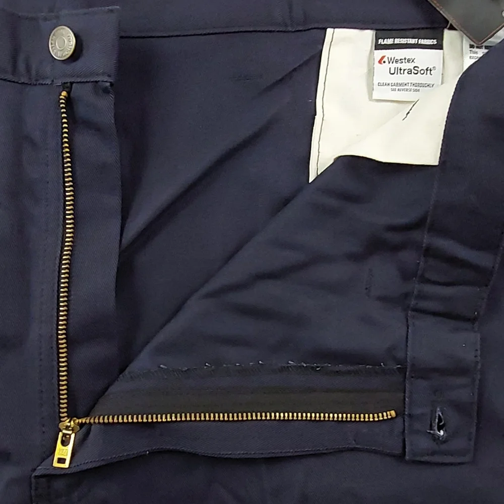 Workrite 2112 FR Pants Mens Size 48x37 (actual 48x28) Blue Westex Ultra Soft NWT